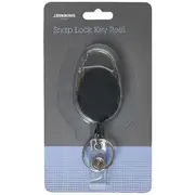 J.Burrows Snaplock Badge Reel Black
