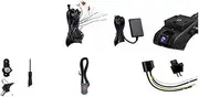 4G Car DashCam JC400P UBI Cam with 2 Live Stream Video Cut-Off Fuel by APP 1080P Recorder Dual Car Camera(Ten Year Platform,with 64G TF Card)
