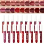18 colors Matte Velvety Liquid Lipstick Set, Long Lasting Lip Stain Waterproo...
