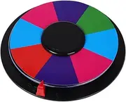 TOYANDONA Game Turntable Roulette Wheel Luck Prizes Wheel Rotatable Prizes Wheel Spinning Prizes DIY Game Prizes Wheel DIY Prizes Wheel Desktop Prize Turntable Wheel Game Prop Plastic
