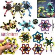 Fidget Spinner Toys Kids Transformable Chain Robot Fingertip Gyro Stress RelieNV