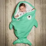 在飛比找遠傳friDay購物優惠-【西班牙製】鯊魚咬一口BabyBites純棉嬰幼兒多功能睡袋