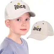 [Coubeau] Kids Baseball Cap, Cute Embroidery Pattern, Breathable Adjustable Hat, Fashion Cowboy Hat, Suitable for Boys Girls