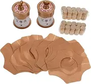 1Set Portable Moxibustion Box Lightweight Moxa Burning Tool for Relief Wellness for Home Use Treatment and present Giving Includes Moxa Sticks