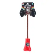 Paws & Claws 23x7.6x5.8cm Tri Sport Bone Tugger Dog/Pet Toy Red