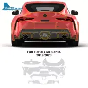 Rear Bumper Precut Paint Protection Film Clear PPF For Toyota GR Supra 2019-2023 (for: Toyota)