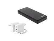 Kings 20,000 mAH Lithium Portable Power Bank + AC USB Adapter - 100 Watt