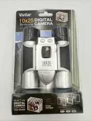 Vivitar Binocular Digital Camera 10x25 NEW original Packaging