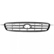 New Grille For 2003-2004 Toyota Corolla Gray Plastic Sedan LE S CE