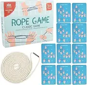 Cats Cradle String | Hand Rope Puzzle Trick Interactive Toy - Educational String Plaything Hand Rope for 3+ Years Old Boys Girls Kids Children Adults