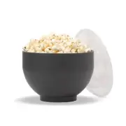 NWT W&P PEAK Microwave Popcorn Popper Charcoal 9.3C Silicone BPAFree Collapsible