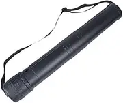 Extendable Poster Tube with Strap, Drawing Storage Tube Expand from 17.7” a Blueprints, Drawings Documents, to 28.3”,