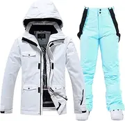 [Bciopll] Ski Suit Winter Men Women Snow Ski Jacket Warm Thickened Snowboard Pants Ski Set