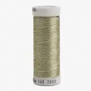GleamStitch Light Gold Metallic Sewing Thread