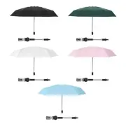 Beach Chair Umbrella 90cm Diamter Adjustable with Clip Fixing Device Lightweight