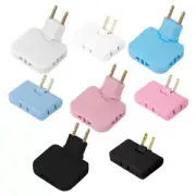 Easy Installation Wall Plug For Multi Plug Socket Adapter Universal pink EU Plug