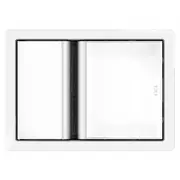 IXL Luminate Single 3-in-1 Bathroom Heater/Exhaust Fan w/ Light White 48cm