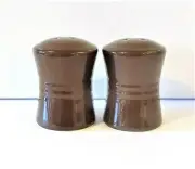 Park Designs Casual Classic Chocolate Brown Salt & Pepper Shakers