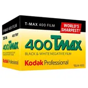 Kodak TMAX 400 ISO Professional 35mm 36 Exposure - Black & White Negative Film