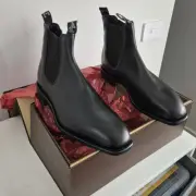 RM Williams Dynamic Flex Craftsman Australian Made Boots Black Size 10.5G