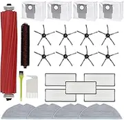 Feilifan Accessories Kit for Roborock S7 MaxV Ultra/ S7 Max Ultra Robot Vacuum Cleaner, 25 Pcs