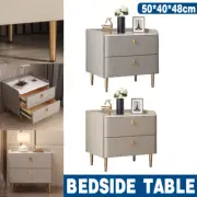 2 Drawer Coffee Table Bedside Cabinet Household Storage Cabinet Simple Modern