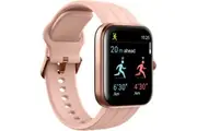 Ryze Evo Smart Watch With Alexa Pink +White