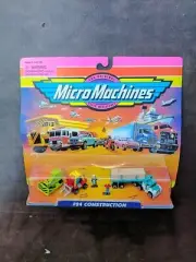 Micro Machines 10th Anniversary #25 Construction Semi Truck Fork D8