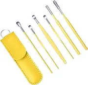 Beaupretty 1Set Ear Cleaning Kit Ear Wax Removal Tools with Ergonomic Design Smooth Surface Portable Ear Scoops for Safe and Removal for Family