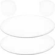 ARTIBETTER Folding Handheld Fan - Portable Collapsible Dancing Fan for Women - Traditional Decorative Round Mini Hand Fan - White