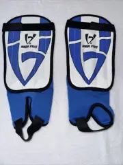 NEW High Five Sportswear ADULT MEDIUM Premium BLUE Soccer Shinguard