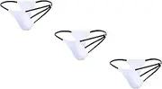 [COMLIFE] Men's Hollow Out Sexy Spaghetti Straps Thong Color Blocking Y-back Side Circle Ring G-string Thongs