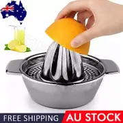 Stainless Steel Fruit Lemon Citrus Orange Juicer /Manual Press Squeezer OZ