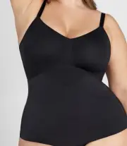 NEW! HONEYLOVE Liftwear Shaper Cami Tank Top 2xl Adjustable Straps Black