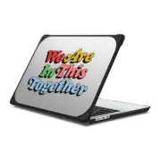 MacBook Air 13-inch (M2 - M4) Bounce Case In This Together Macbook Case by Quotes by Christie