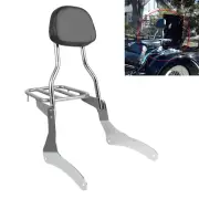 Backrest Sissy Bar With Luggage RackFor Kawasaki Vulcan VN900 2006-2022 Chrome