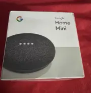 Google Home Mini First Gen - Charcoal - Brand New in Sealed Box