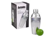 BARTENDER STAINLESS STEEL COCKTAIL SHAKER - 550ml