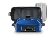 TODO 1400W 3-in-1 Electric Multifunction Cooking Pot BBQ Grill Pan Hot Pot