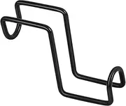 kokiya Tack Hook Over Rail Bridle Hook Metal 4" Horse Halter Rack Water Bucket Hanger for Warehouse Porch Courtyard Farm Stables