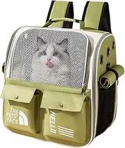 Pet Travel Carrier Backpack - Pet Carrier Bag, Large Capacity Cat Travel Bag, Cute Cartoon Bag Backpack, Four Seasons, Pet Bag, Portable Pet Jerk