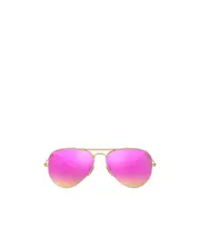Ray-Ban Aviator Frame Sunglasses 58 Purple