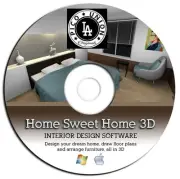 Sweet Home 3D Graphic Interior Design Architect Software Windows/Mac CD