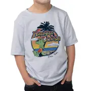 Men Crew Tee - Hangin Loose - Ash by DelSol for Men - 1 Pc T-Shirt (3T)