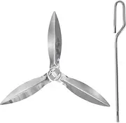 OLIGAI One-Touch Cleaning System Kit for Weber 22" Kettle Grills Stainless Steel Ash Catcher Damper Replacement for Weber Master-Touch,Performer Original Kettle Series Durable,Easy to Install