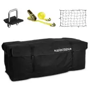 13.6 Cubic Feet Waterproof Cargo Bag, w/Net, Stabilizer, Straps