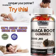 Maca Root Gummies - Testosterone Booster, Support Healthy Passion and Drive