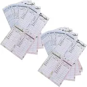 Gadpiparty 40pcs Cash Ledger Stickers for Financial Tracking Expense Log for Personal Finance Management Adhesive Labels for Daily Budget Planning and Organization
