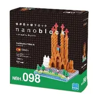 在飛比找PChome商店街優惠-日本河田積木 nano block - NBH-098 聖家