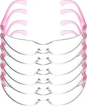 BIUDECO Child Safety Eyewear Set 6pcs Goggles Impact Resistant Scratchproof Lenses for Lab Outdoor Activities